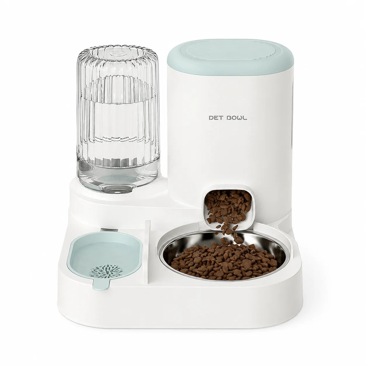 Automatic Pet Feeder Water Dispenser 2In1 Dogs And Cats