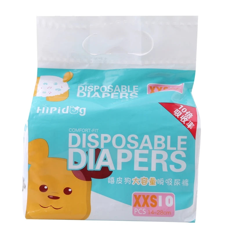 Super Absorption Disposable Dog Diapers Leakproof Physiological Pants