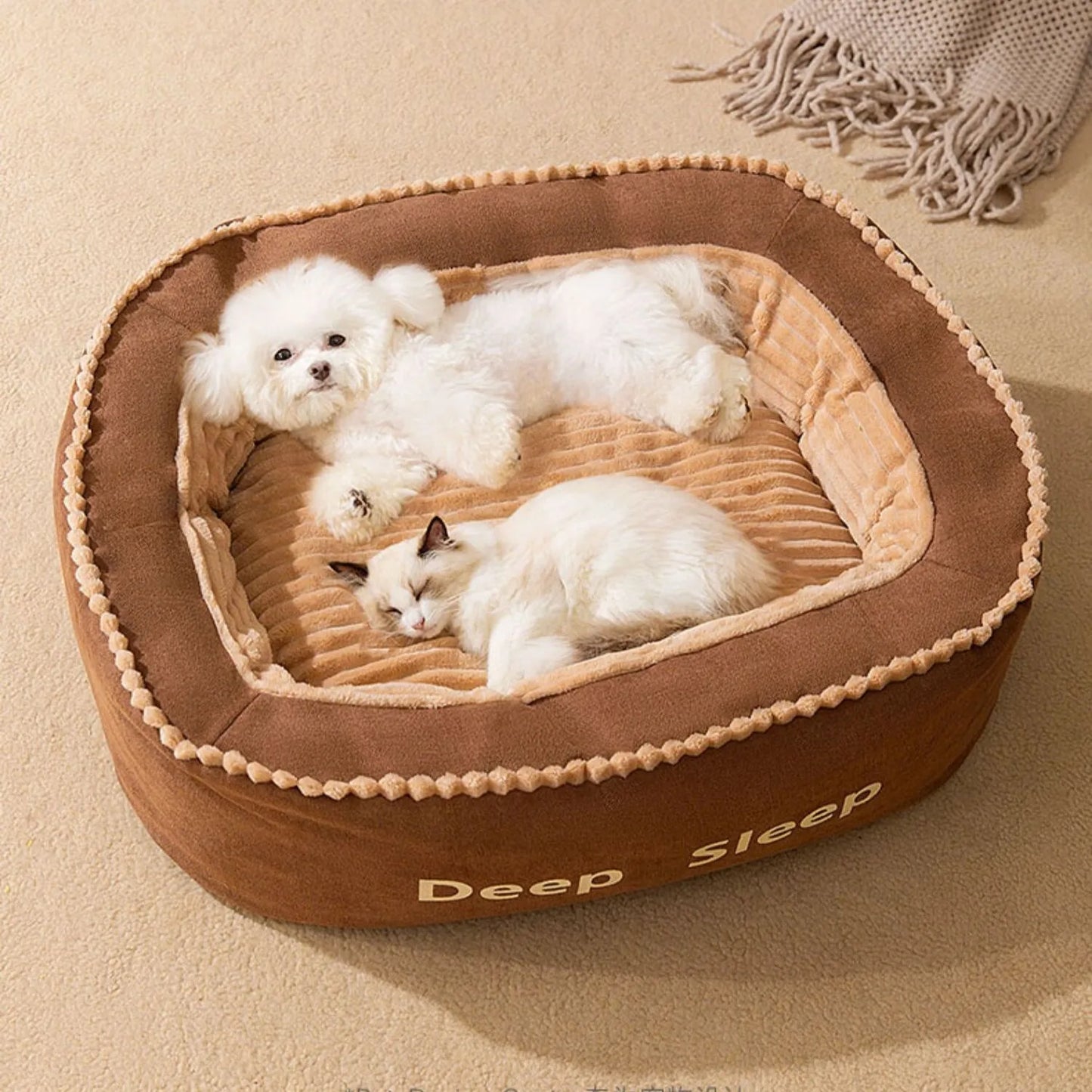 Luxuriously Soft Warm Dog Bed And Cat House Sofa Cushion