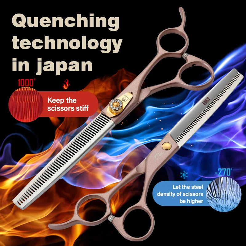 Fenice Pet Thinning Scissors JP440C Thirty Five Percent