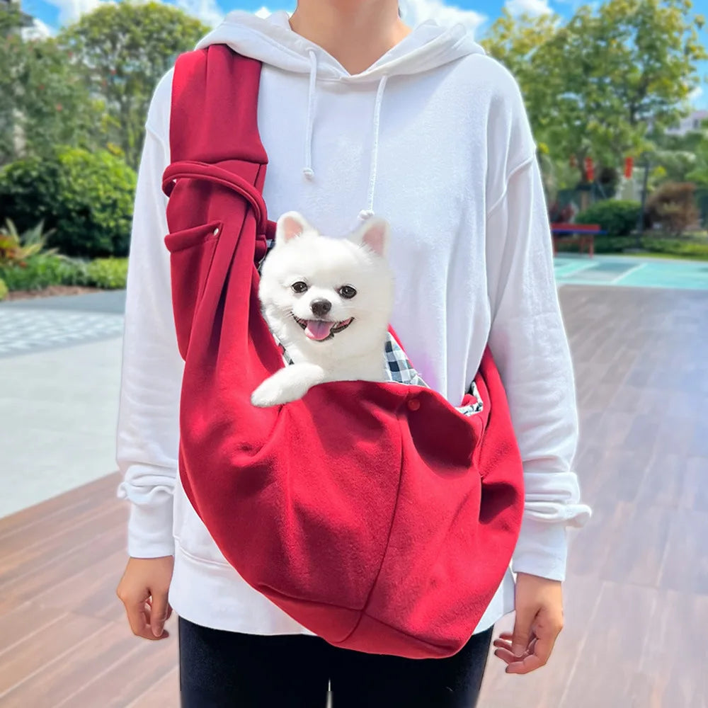 Outdoor Pet Carrier Bag Portable Shoulder Bag For Small Pets